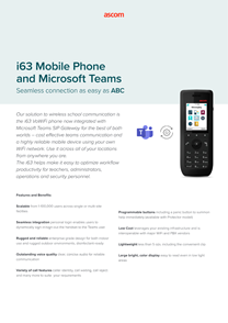 i63 Microsoft Teams for Schools