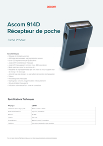Fiche produit 914D